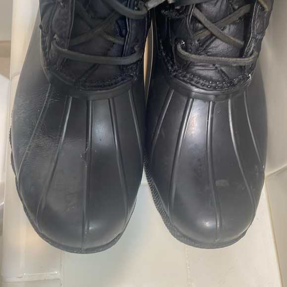 Sperry Top-Sider rain boots, black - Picture 4 of 7